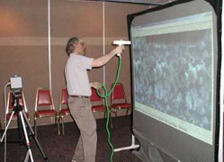 Polhemus FASTRAK used at Johnson Center for Virtual Reality 